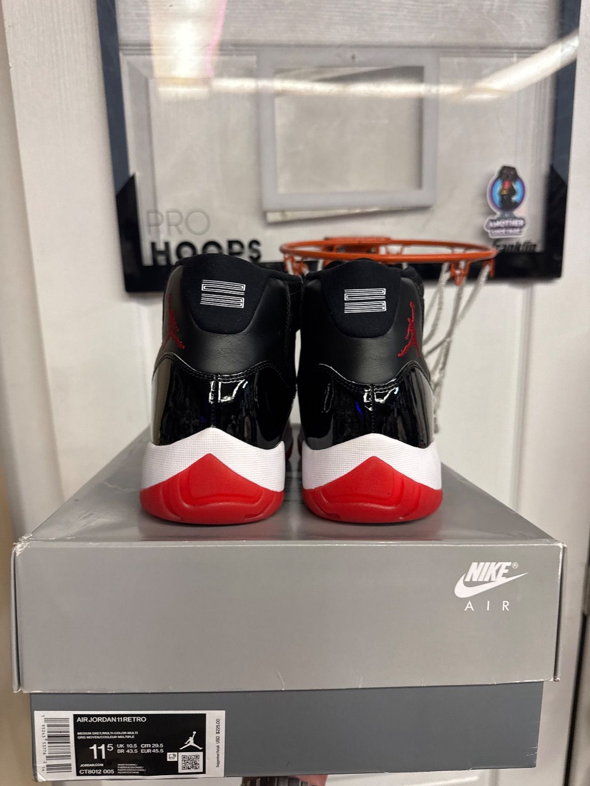 Jordan 11 Retro Playoffs Bred (2019) - New/Replacement Box