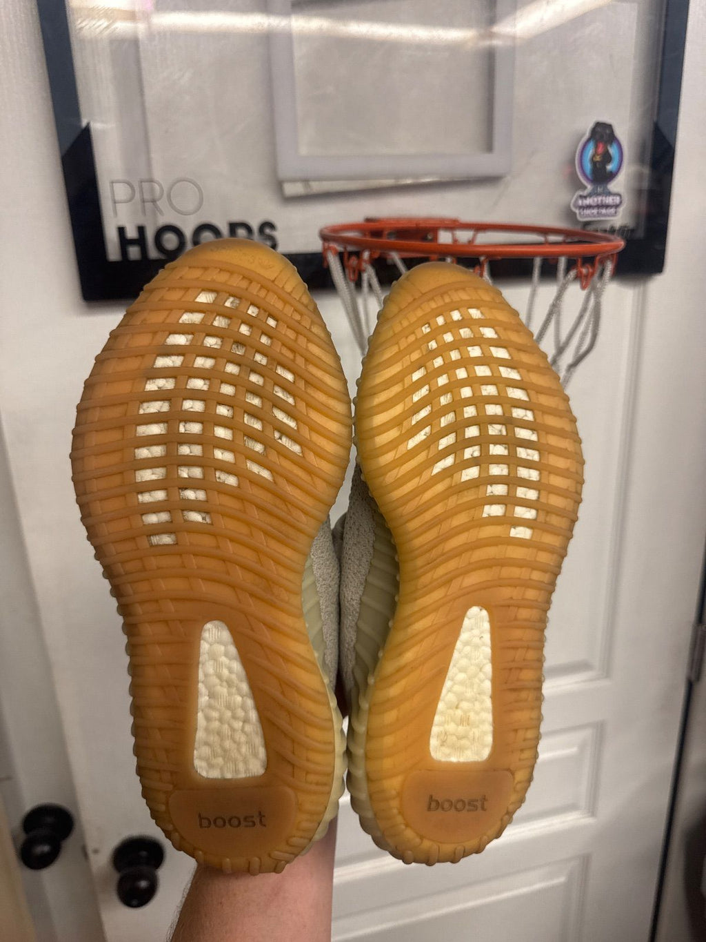 adidas Yeezy Boost 350 V2 Sesame - Lightly Used, OG All