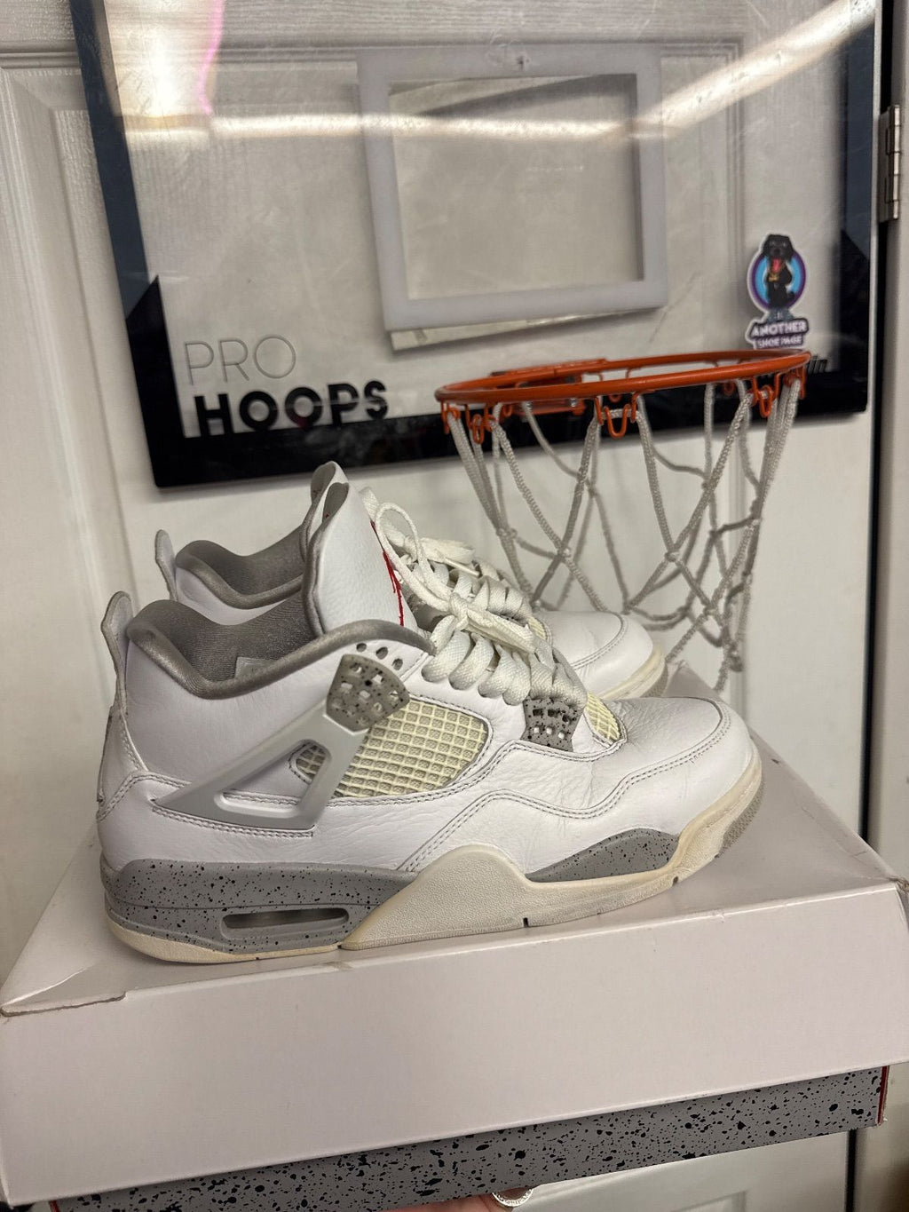 Jordan 4 Retro White Oreo (2021) - Fairly Used, OG All