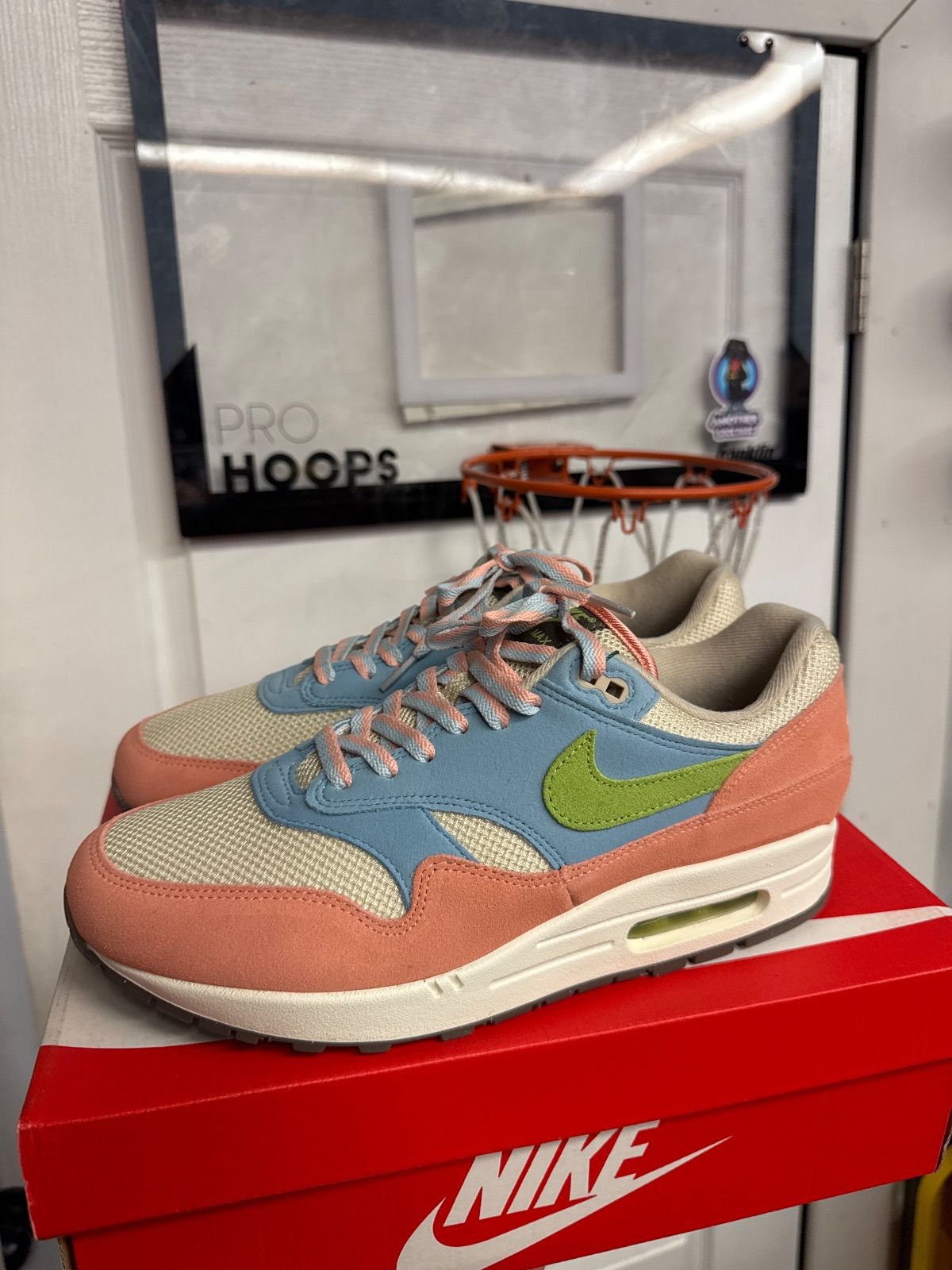 Nike Air Max 1 Light Madder Root Worn Blue