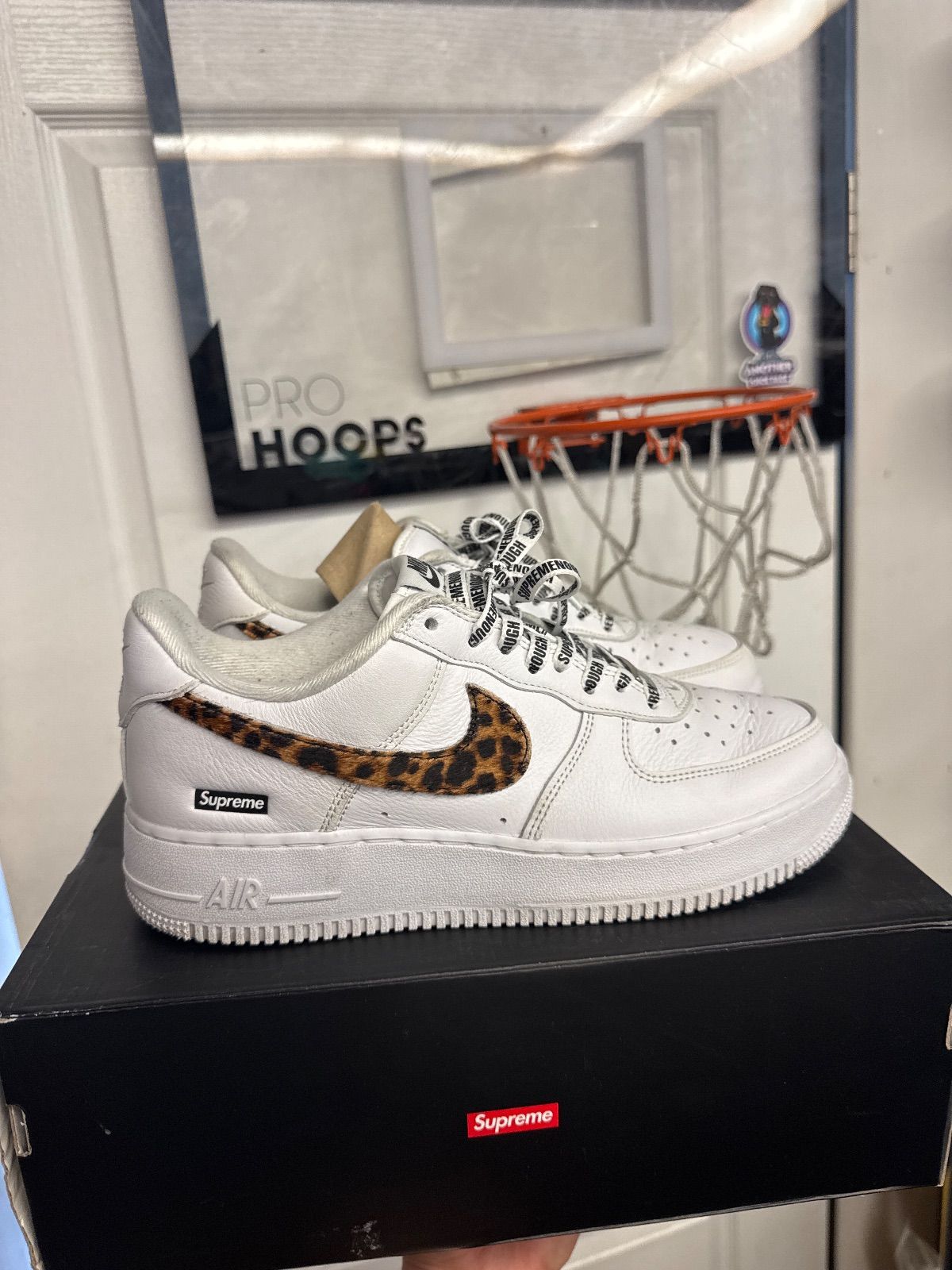 Nike Air Force 1 Low Supreme GOODENOUGH - Lightly Used, OG All