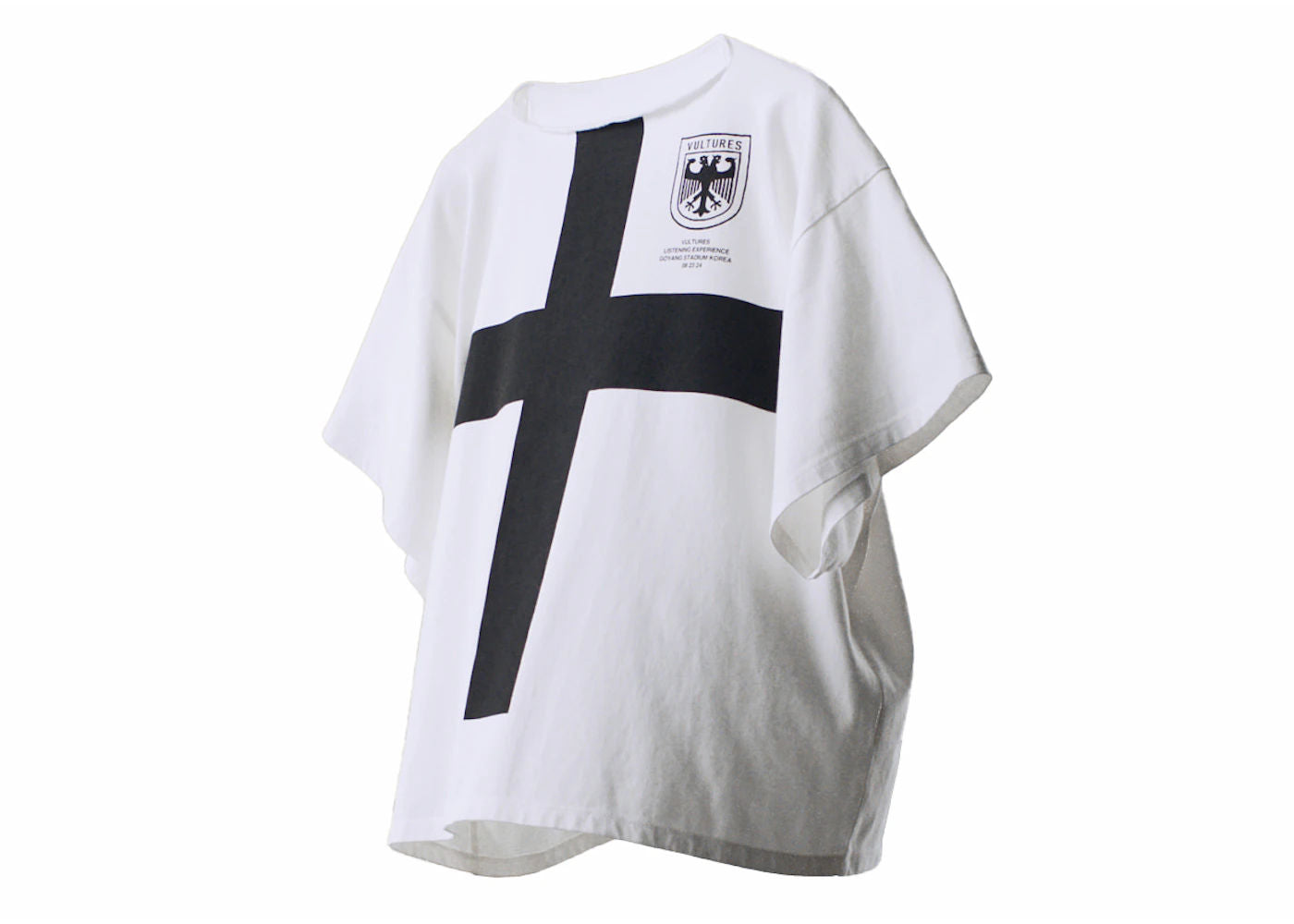 Kanye West VULTURES Korea Exclusive T-shirt White