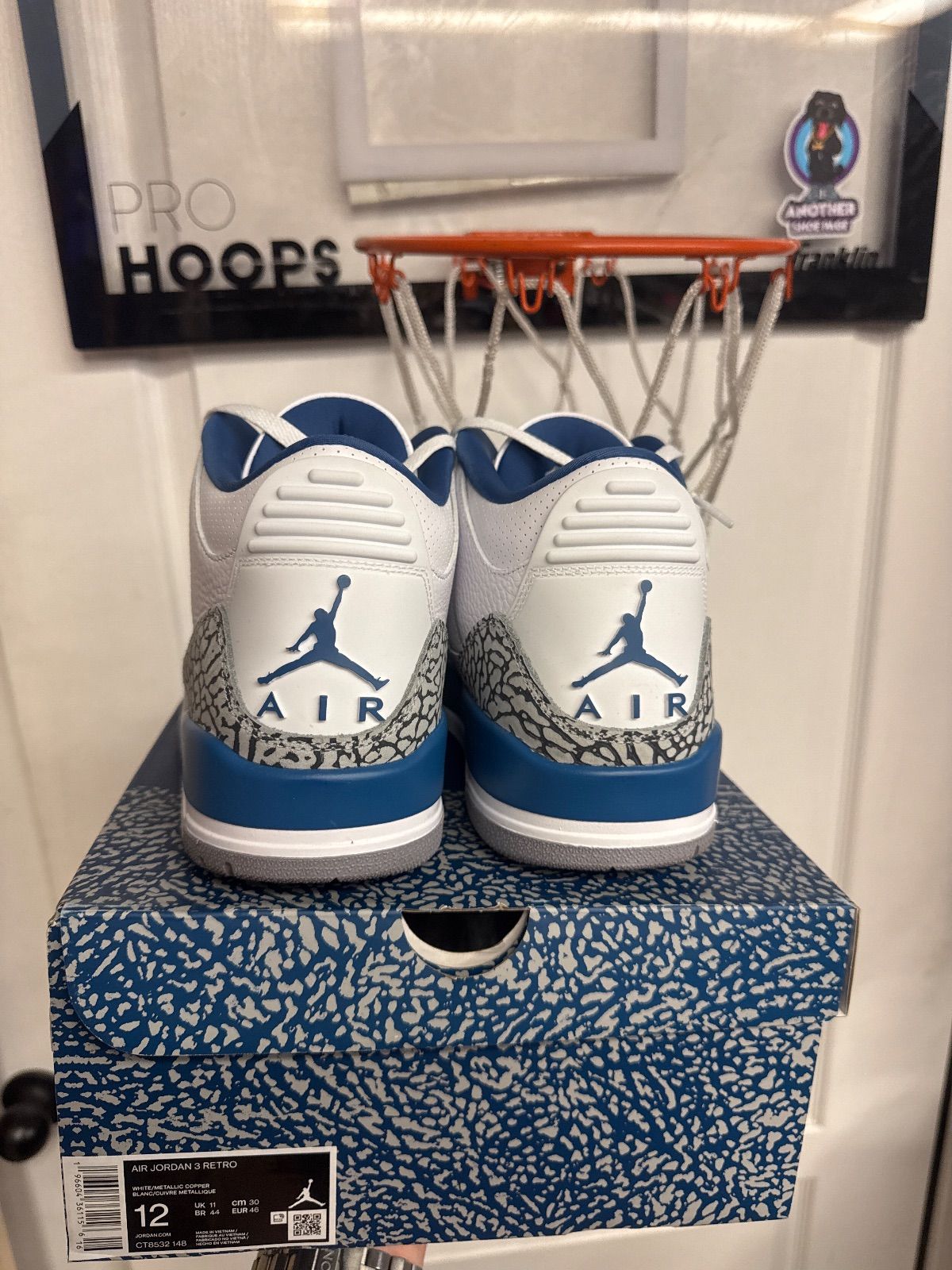 Jordan 3 Retro Wizards - Lightly Used, OG All