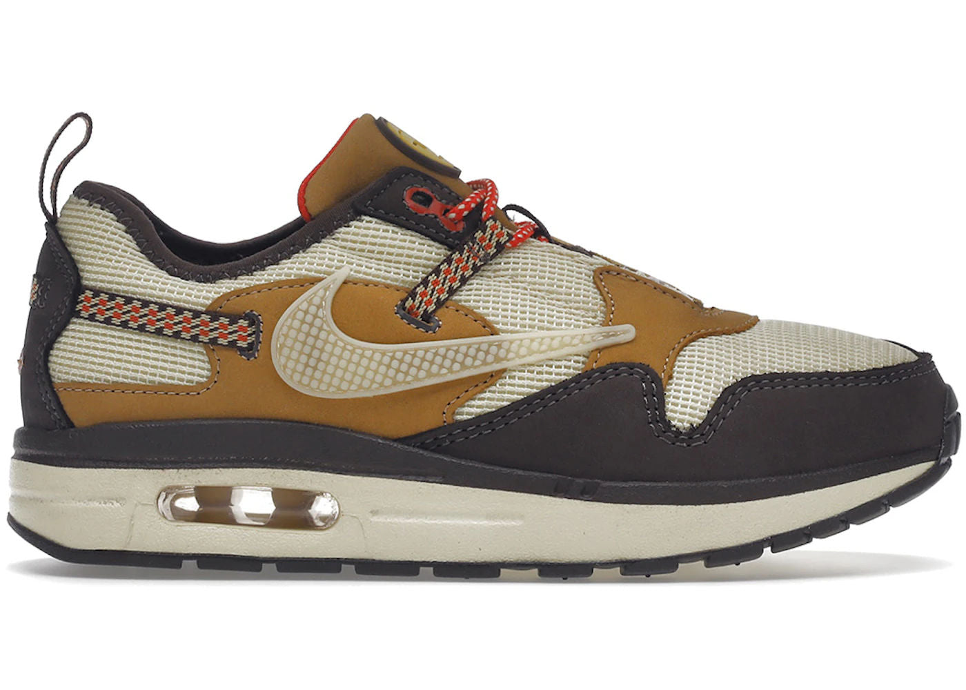 Nike Air Max 1 Travis Scott Cactus Jack Baroque Brown (PS) - New/Damaged Box