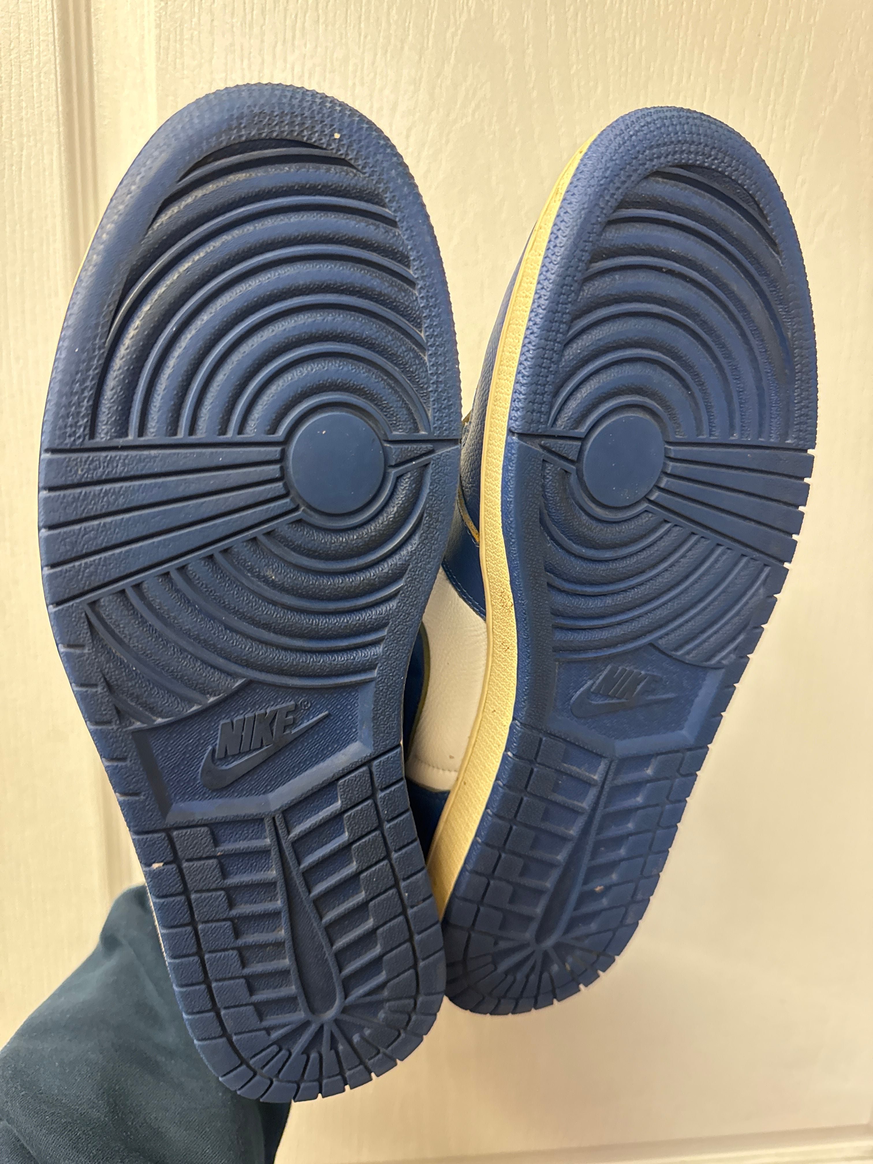 Jordan 1 Retro High Union Los Angeles Storm Blue - Lightly Used, No Box