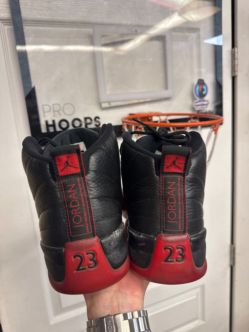 Jordan 12 Retro Flu Game (2016) - Lightly Used, No Box
