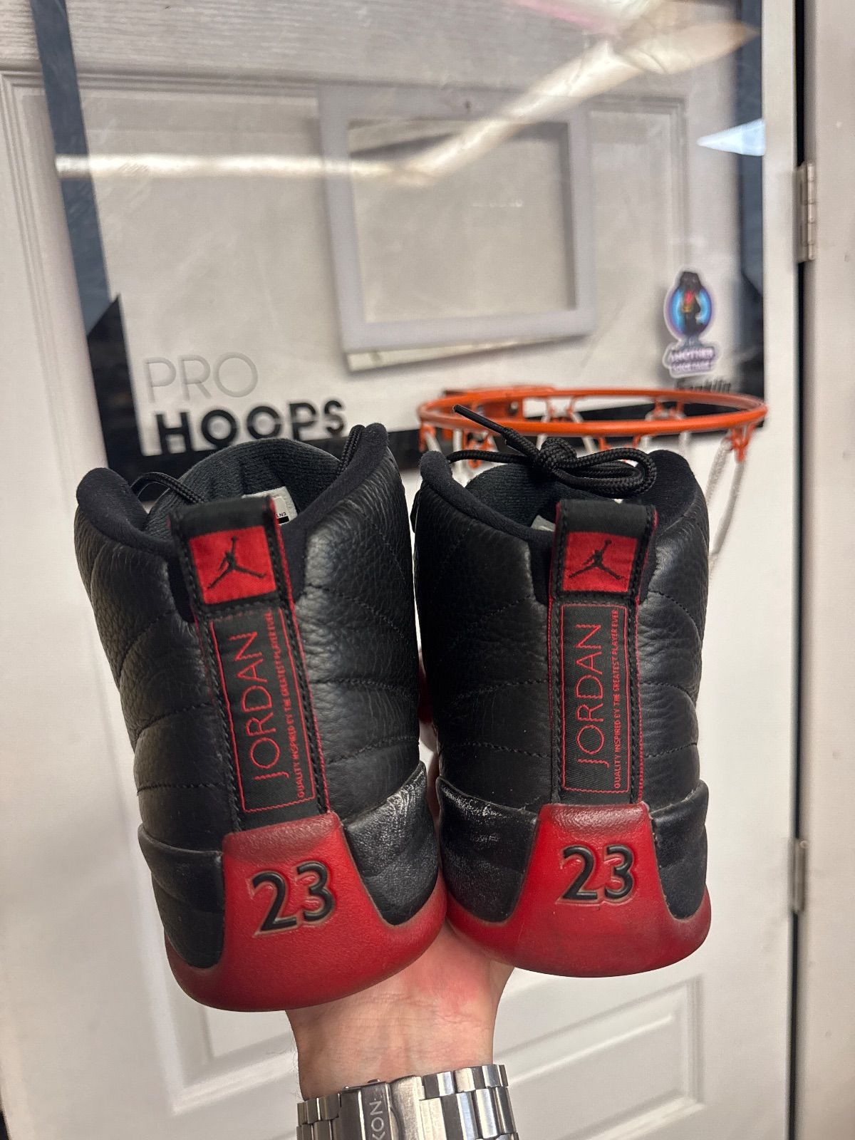 Jordan 12 Retro Flu Game (2016) - Lightly Used, No Box