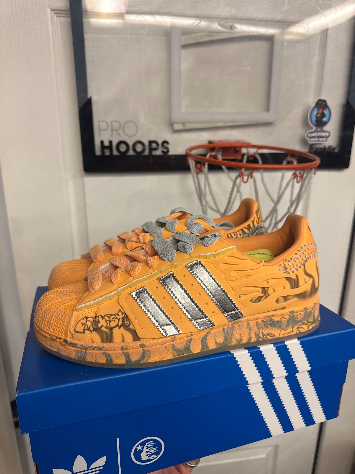 adidas Superstar Hellstar Hazy Orange