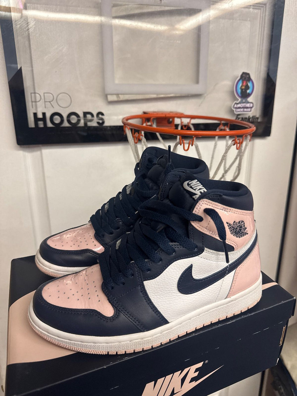 Jordan 1 Retro High OG Atmosphere (Women's) - Lightly Used, OG All